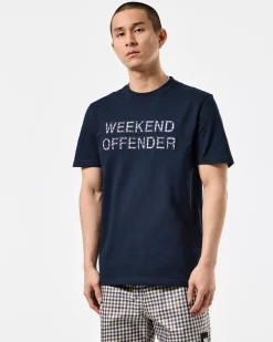 Tornaco T-Shirt Navy/Mid House Check