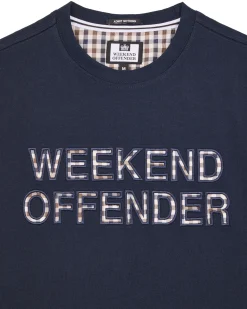 Tornaco T-Shirt Navy/Mid House Check