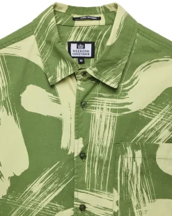 Toshima Camo Shirt Sapling Green