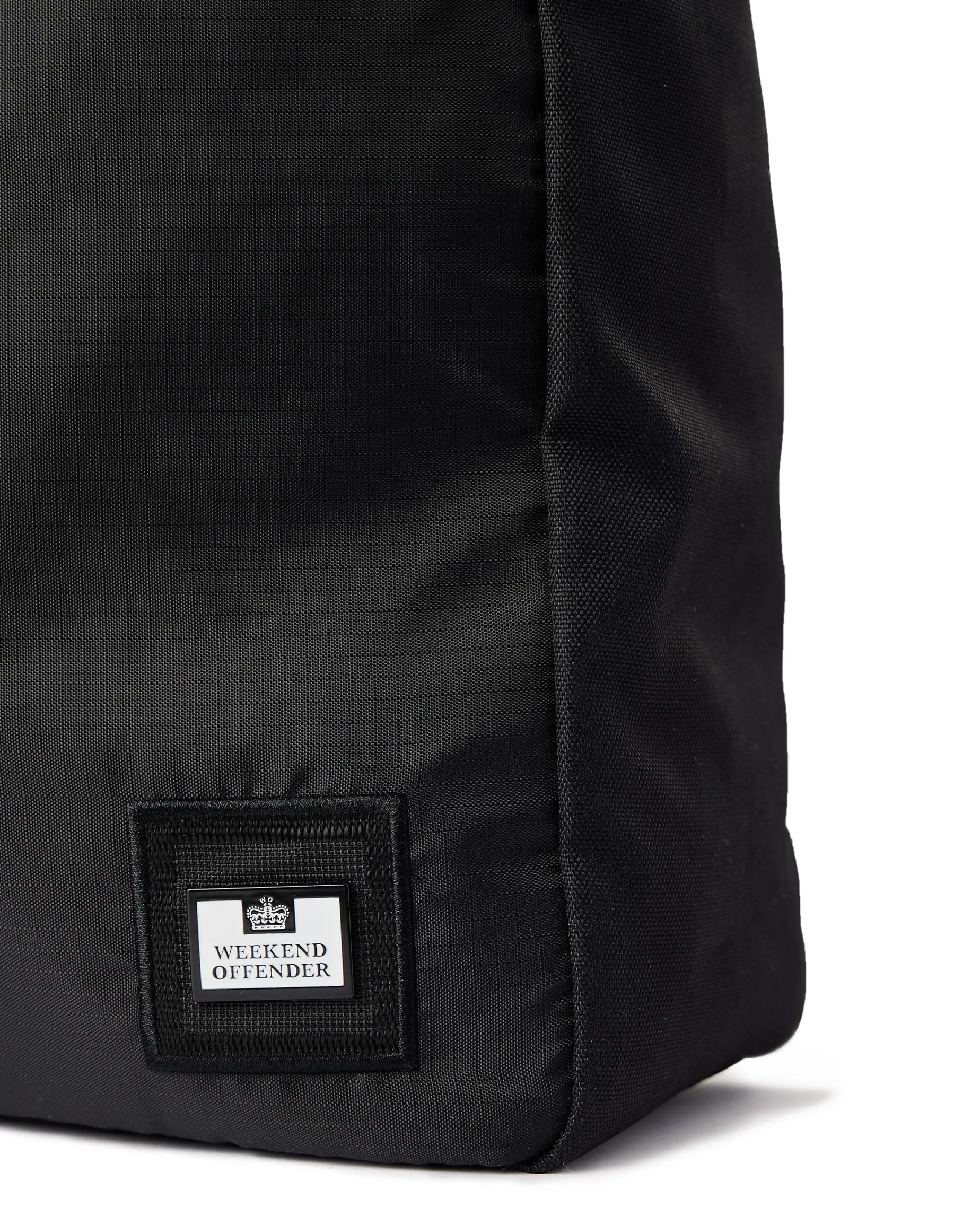 Tote Bag Black Ripstop