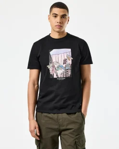 Turf Wars Graphic T-Shirt Black