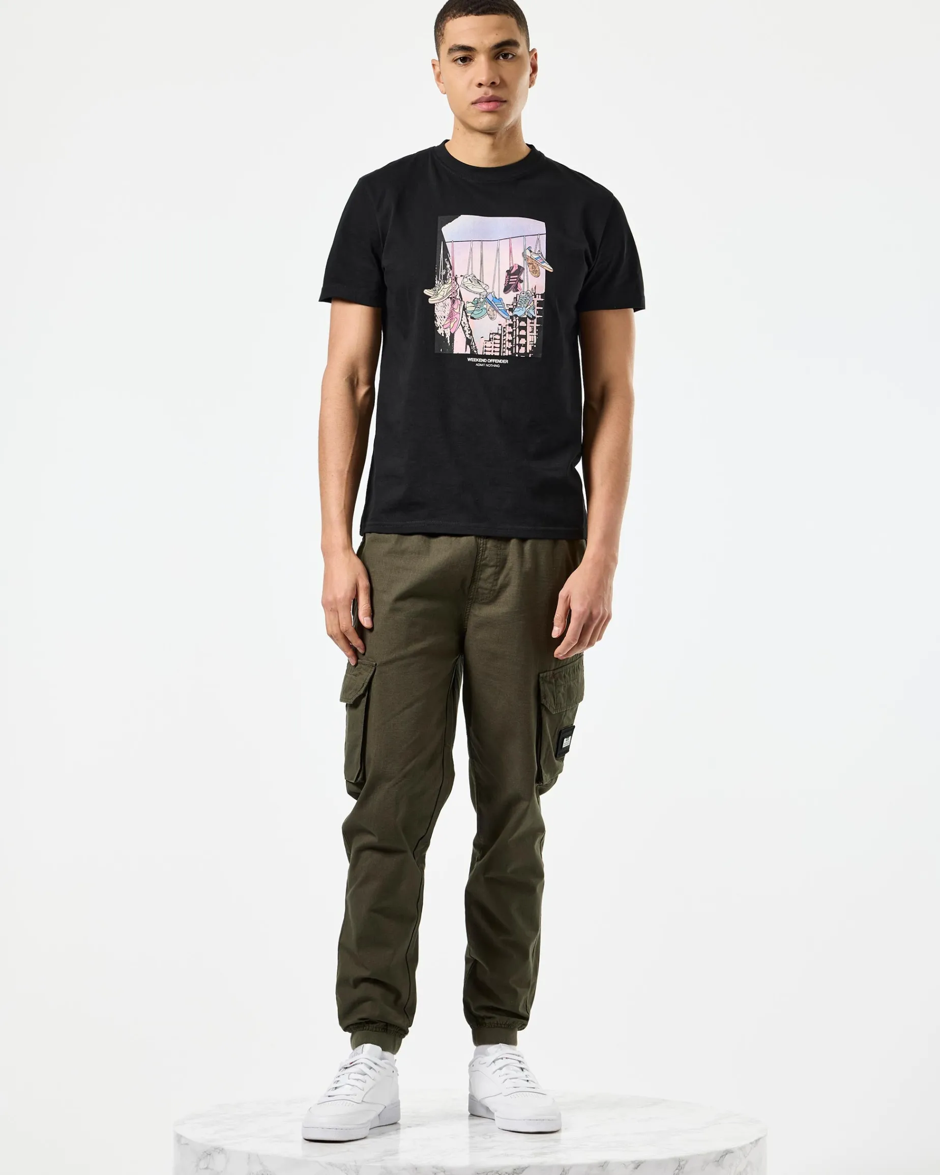 Turf Wars Graphic T-Shirt Black