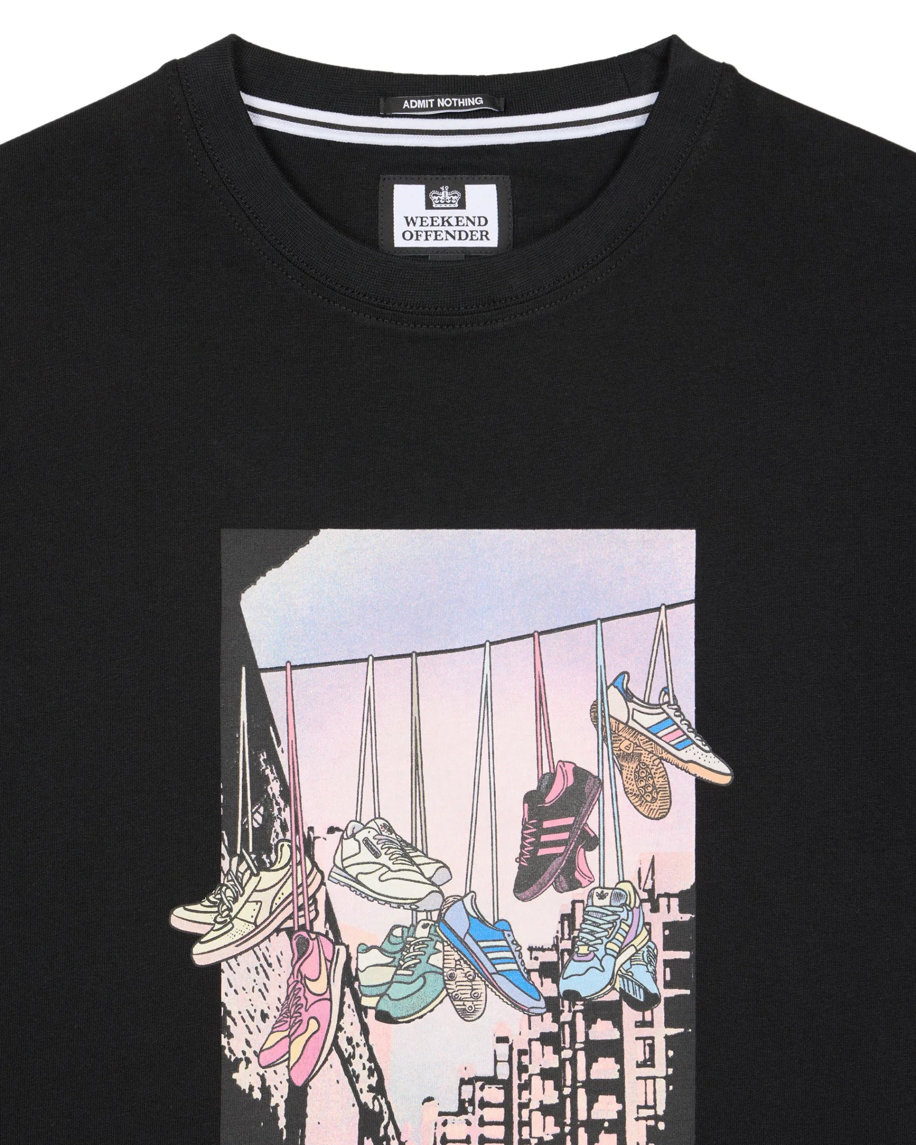 Turf Wars Graphic T-Shirt Black