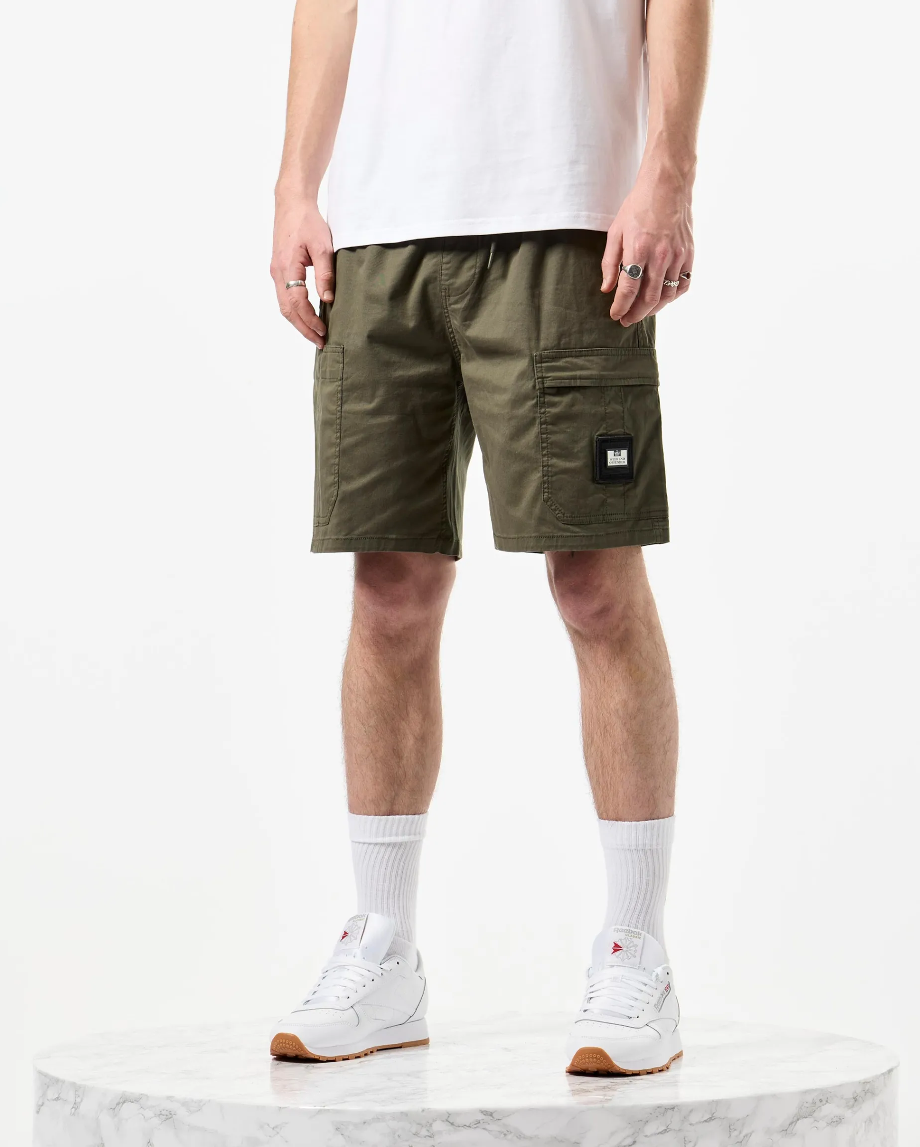 Uptown Utility Shorts Castle Green