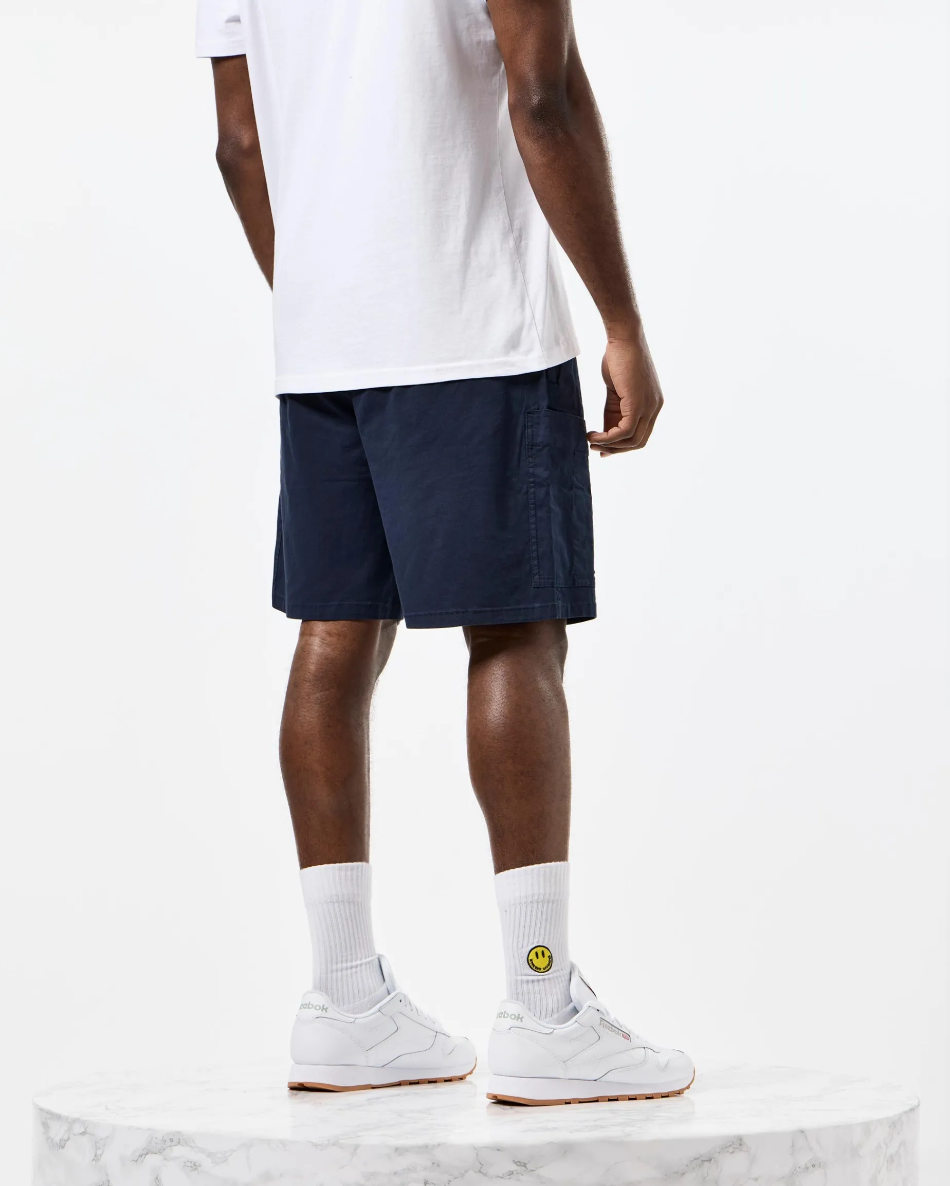 Uptown Utility Shorts Navy