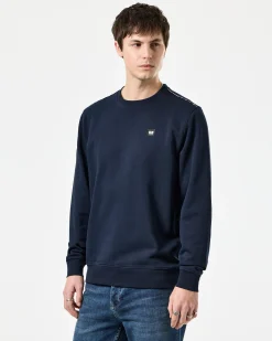 Vega Sweatshirt Navy/Mid House Check