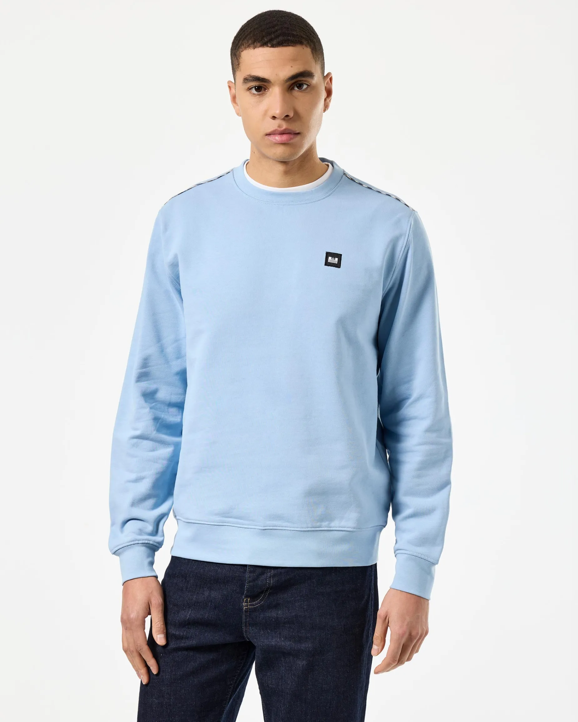 Vega Sweatshirt Sea Marine Blue/Mid House Check