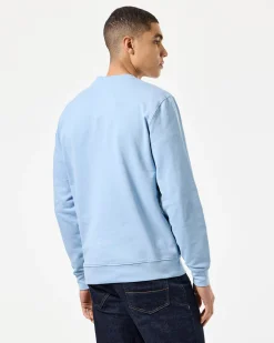 Vega Sweatshirt Sea Marine Blue/Mid House Check