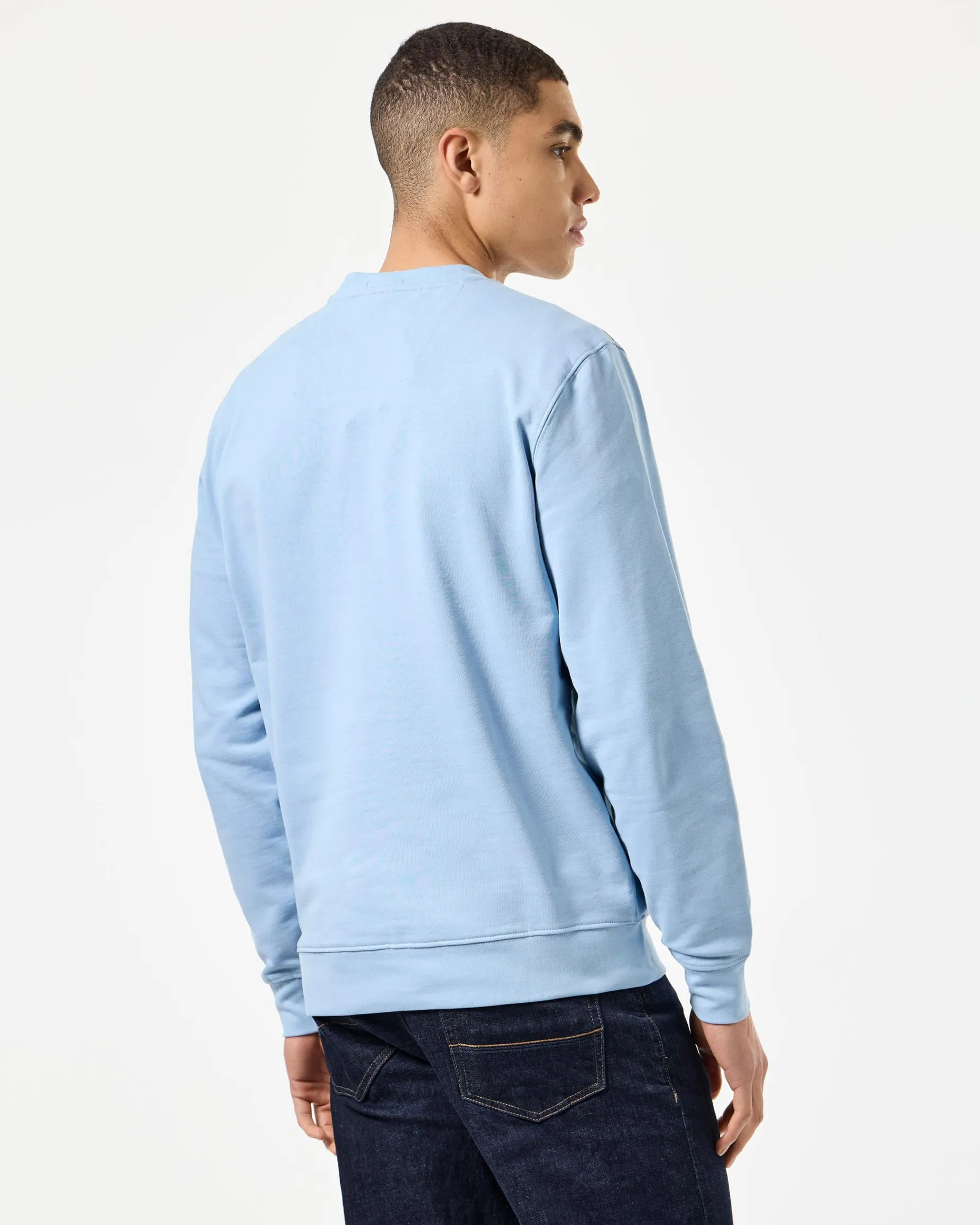 Vega Sweatshirt Sea Marine Blue/Mid House Check