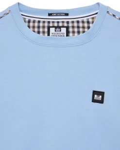 Vega Sweatshirt Sea Marine Blue/Mid House Check