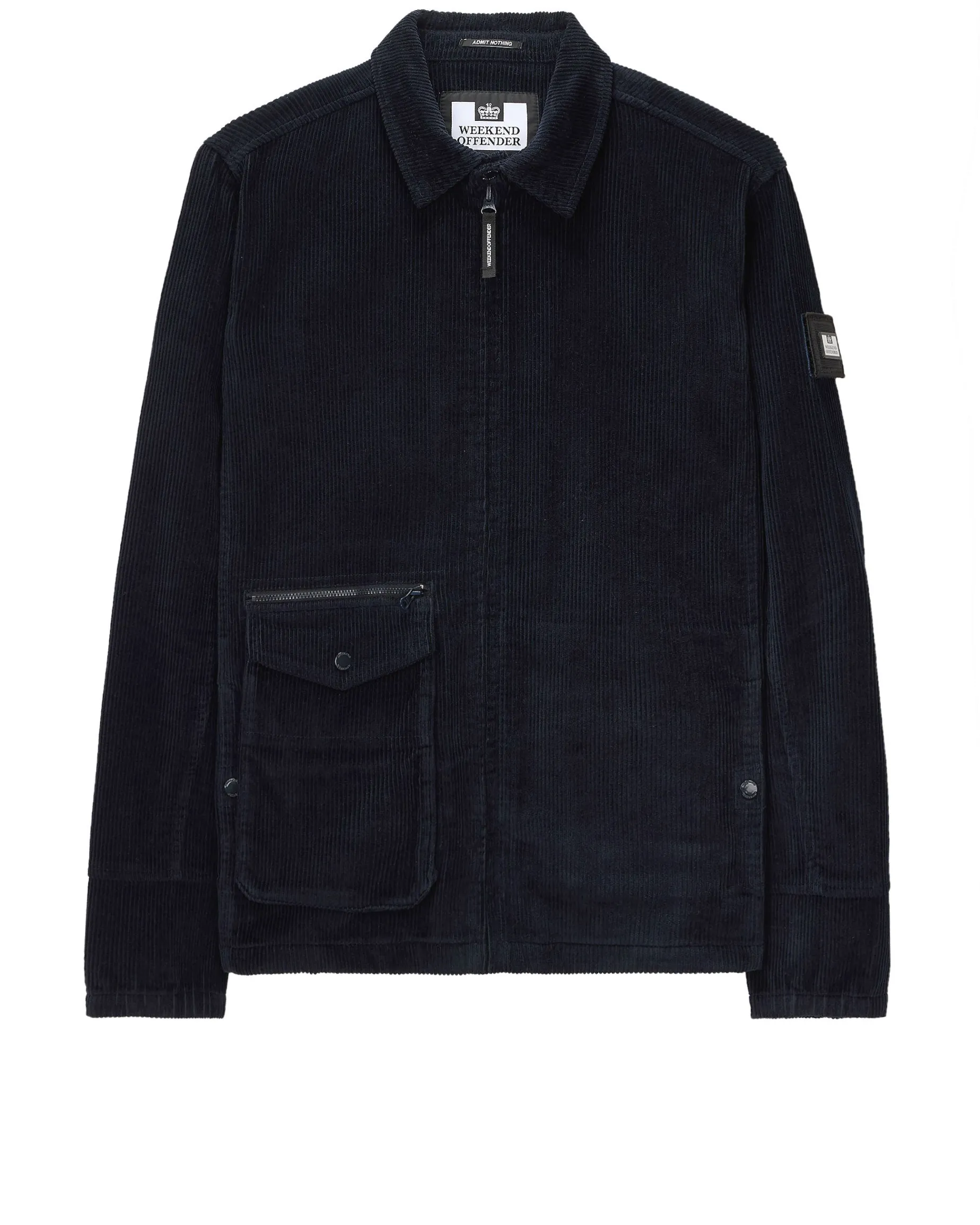 Vinnie Cord Over-Shirt Navy