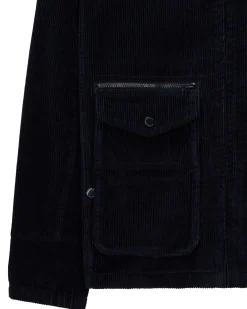 Vinnie Cord Over-Shirt Navy
