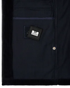 Vinnie Cord Over-Shirt Navy