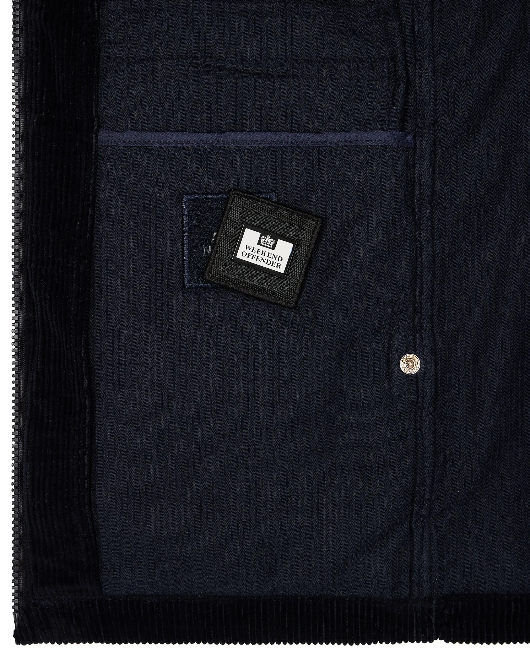 Vinnie Cord Over-Shirt Navy