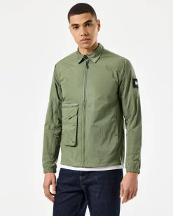 Vinnie Over-Shirt Sapling Green