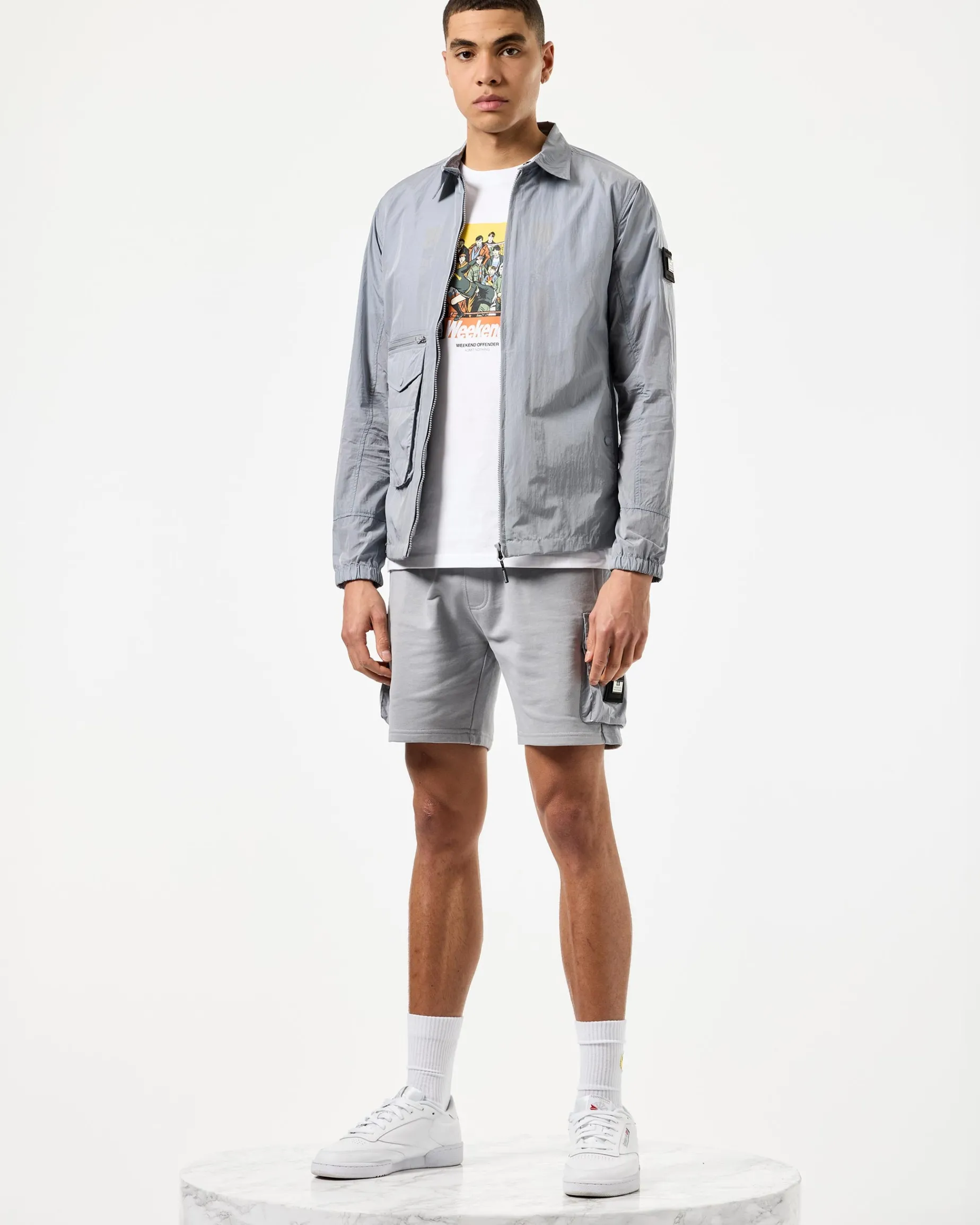 Vinnie Over-Shirt Smokey Grey