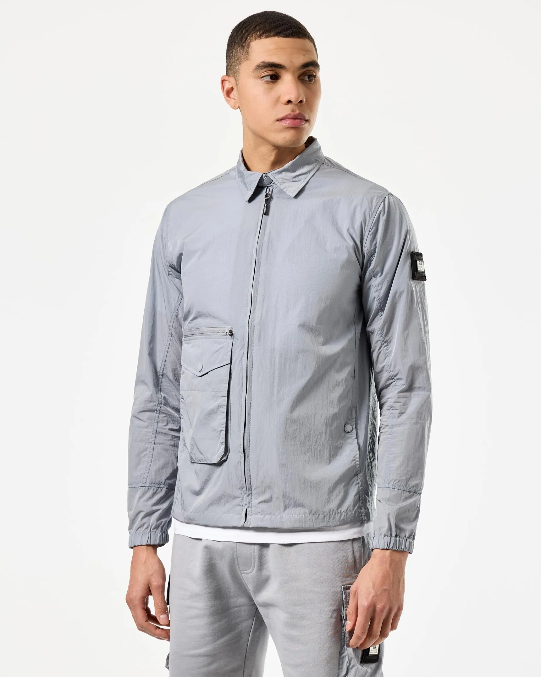 Vinnie Over-Shirt Smokey Grey