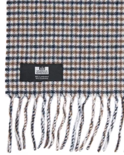 Volkanovski Wool Cashmere Scarf House Check