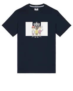 Weekend Graphic T-Shirt Navy