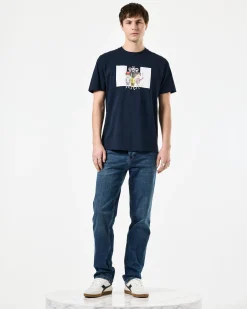 Weekend Graphic T-Shirt Navy