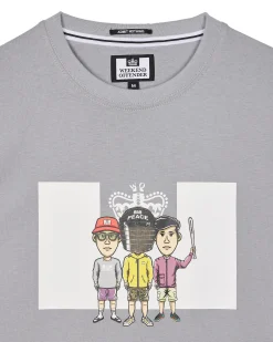 Weekend Graphic T-Shirt Smokey Grey