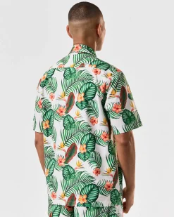 White Lotus Shirt White Lotus Print