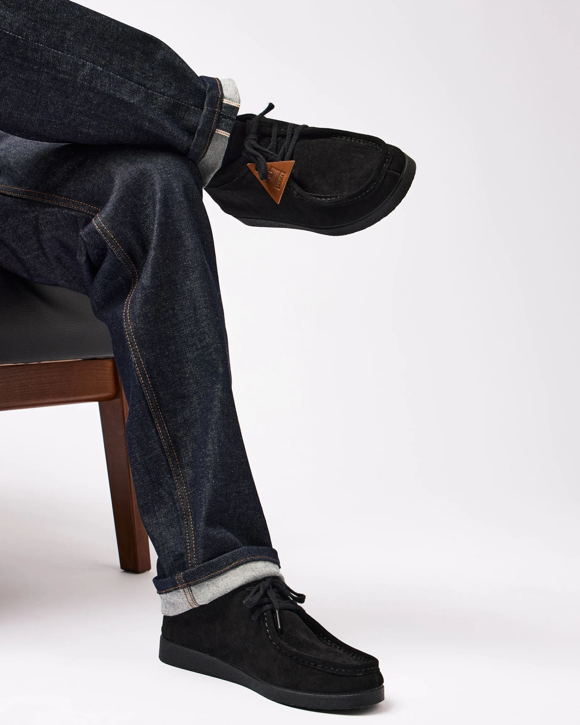 WO x Veras Leon Moccasin Boot Black