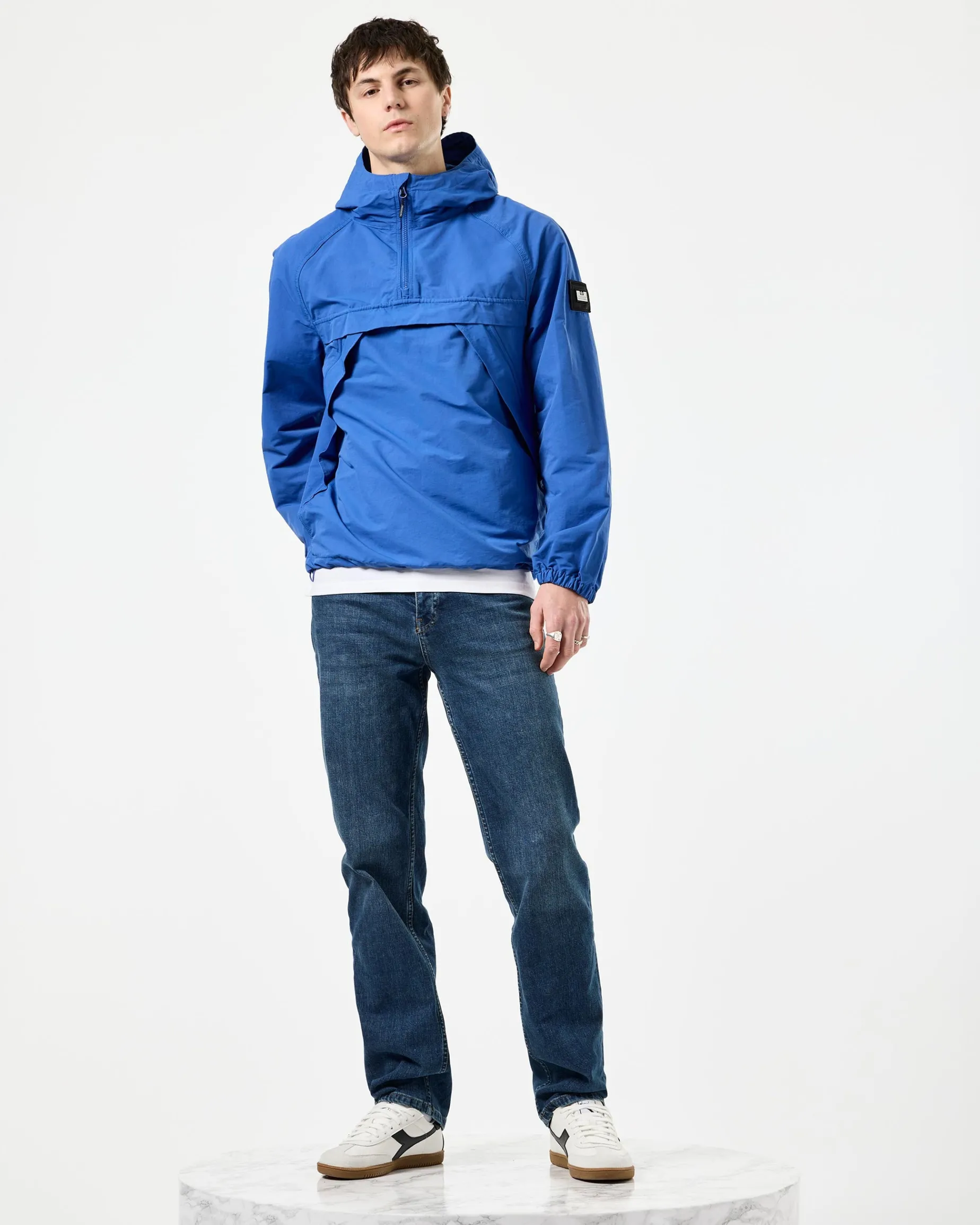 Wynwood Quarter Zip Over-Top Bluebell