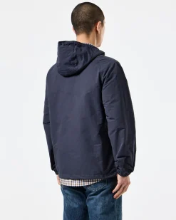 Wynwood Quarter Zip Over-Top Navy