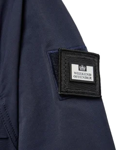 Wynwood Quarter Zip Over-Top Navy