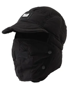 Zabit Peaked Trapper Hat Black