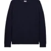 Zagreb Knitted Wool Sweater Navy